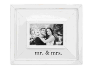 MR AND MRS WOOD FRAME